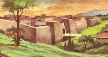Etruscan walled city