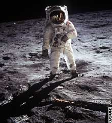 Aldrin on the Moon