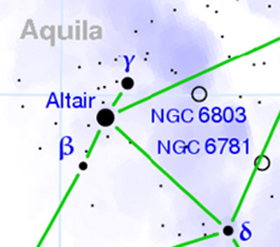 location of Altair