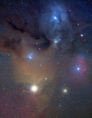 Antares and surrounding region
