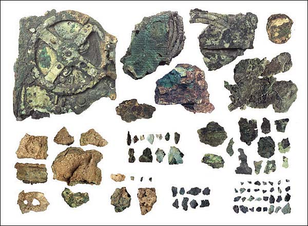 Antikythera Mechanism fragments