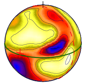 Distribution of calcium on the surface of the Ap star HR 3831