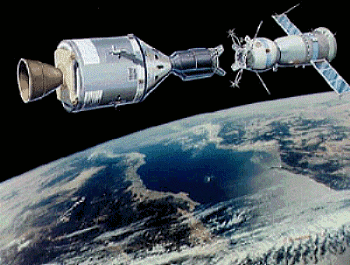 Apollo-Soyuz link-up