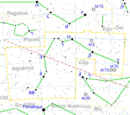 Aquarius constellation