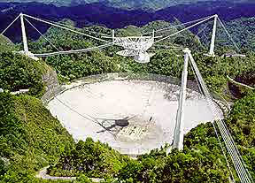 Arecibo radio telescope