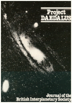 Project Daedalus, cover of Journal of the British Interplanetary Society