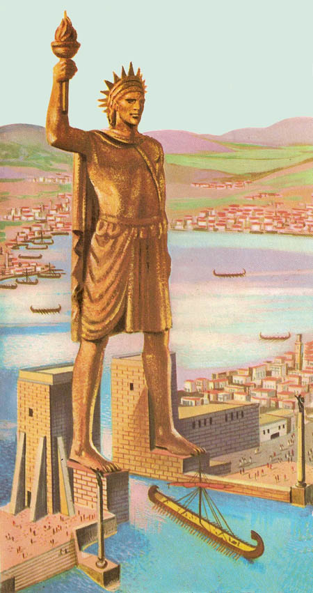 Reconstruction of the Colossus of Rhodes