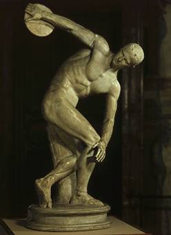 Discobolus by Myron