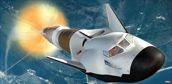 Dream Chaser being launched