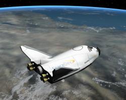 Dream Chaser in orbit