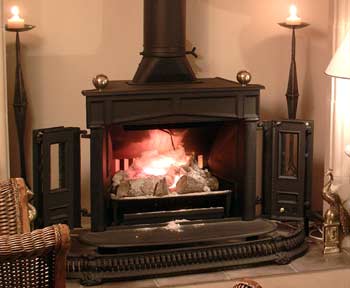 modern Franklin stove