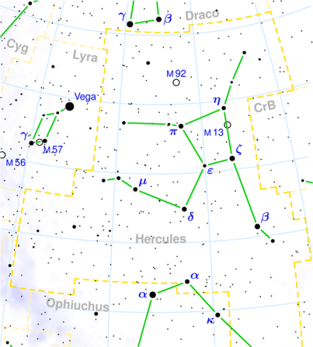 Hercules constellation