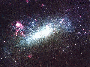 Magellanic cloud