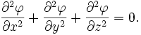 Laplace's equation