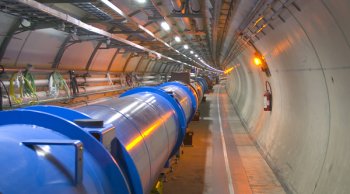 Large Hadron Collider tunnel