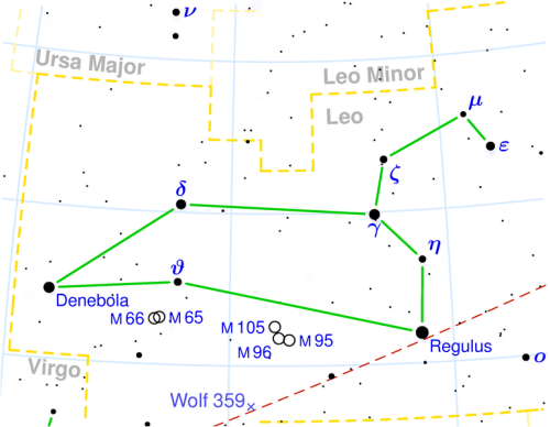 Leo constellation