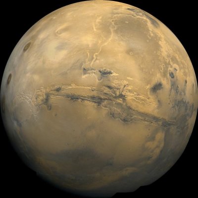 The planet Mars