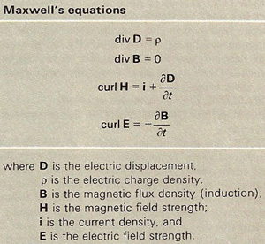 Maxwell's equations