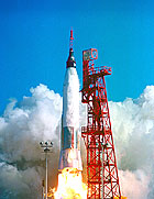 Launch of John Glenn aboard Friendship 7