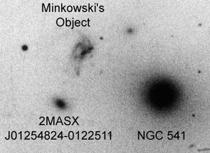 Minkowski's Object and NGC 541