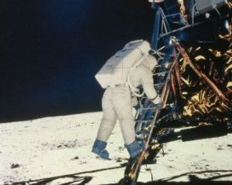 lunar module on the Moon