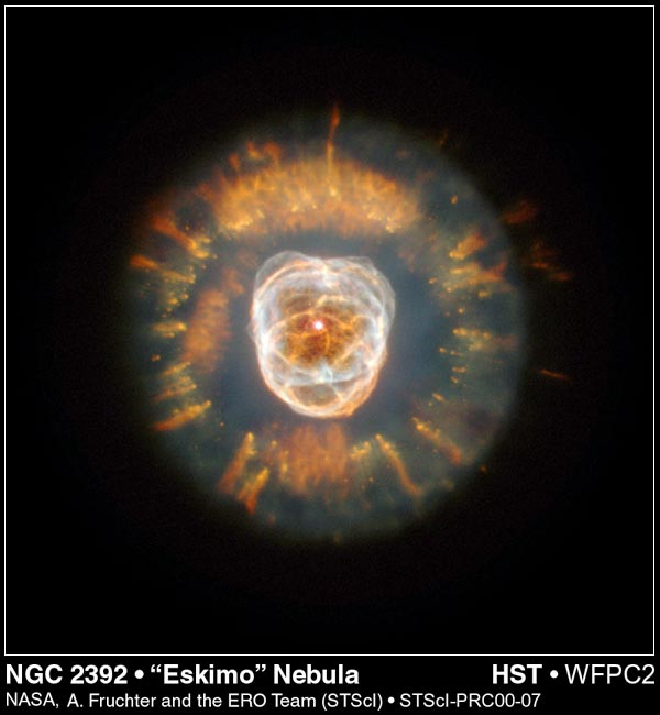 Eskimo Nebula, NGC 2392