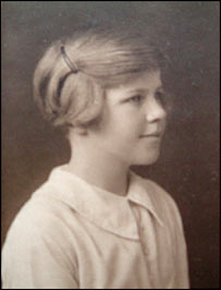 Venetia Phair as an 11-year-old