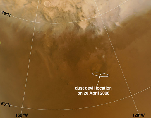 Phoenix landing area