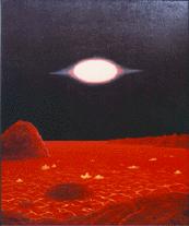 Pleione by Chesley Bonestell