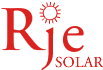 Rje Solar logo