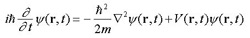 time-dependent Schrodinger equation