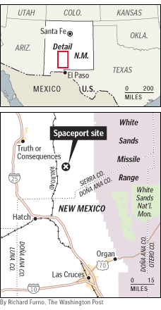 Spaceport America location