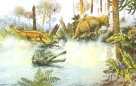 Triassic scene