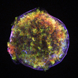 Tycho's supernova remnant