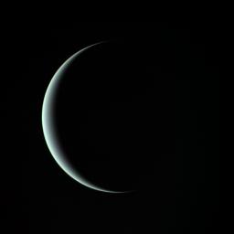 Uranus crescent
