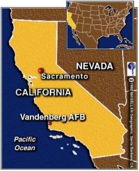 Vandenberg Air Force Base map