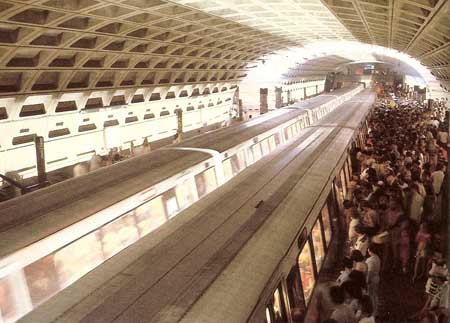 subway in Washington, D.C.