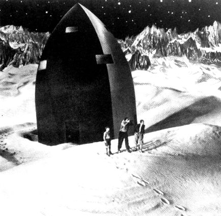 A scene from the film Woman in the Moon