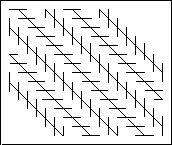 Zollner illusion