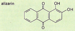 alizarin molecule