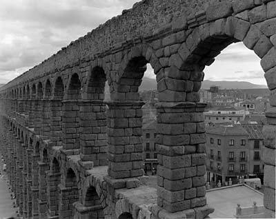 Roman aqueduct at Segovia