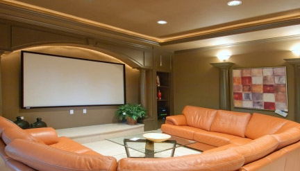 luxury basement