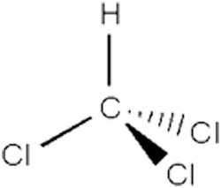 chloroform molecule
