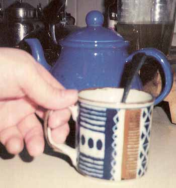 cup and teapot