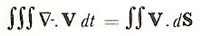 divergence theorem