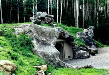 earth sheltered home