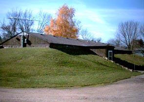 earth bermed home