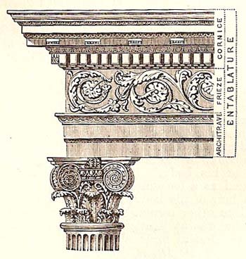 entablature