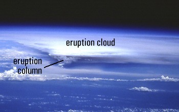 eruption cloud