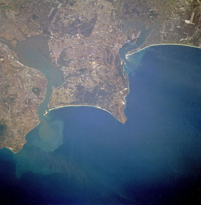 Lisbon and Tagus River Estuary, Portugal